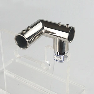 Round tube holder frame connecting hardware 90 degree connecting tube tool