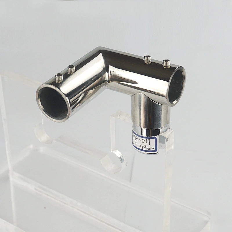 Round tube holder frame connecting hardware 90 degree connecting tube tool