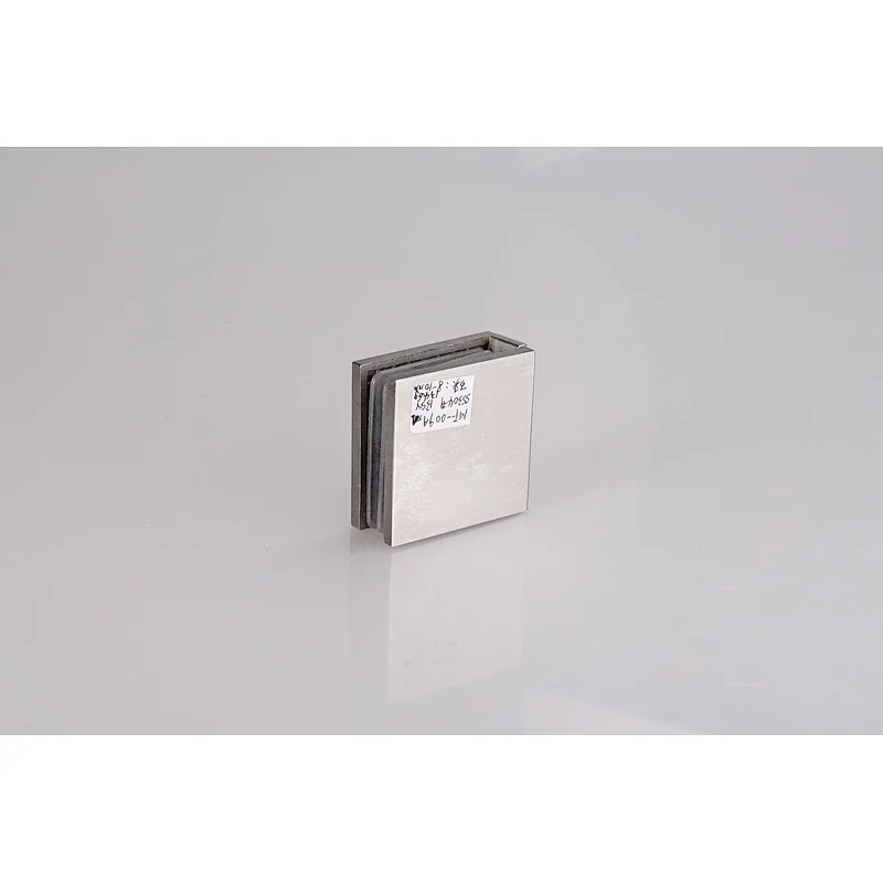 Glass door bracket square glass holding bracket shower door glass fixture