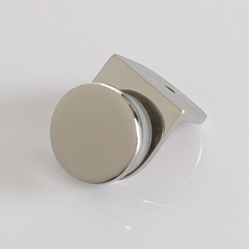 Zinc alloy Glass railing clamp round shower door clips