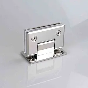 Stainless Steel Wall to Glass Mount Shower Door Hinge