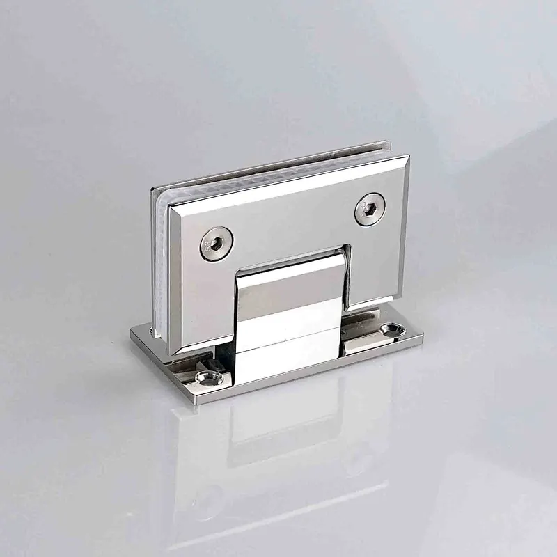 Stainless Steel Wall to Glass Mount Shower Door Hinge
