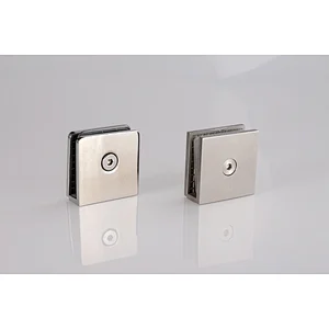 Glass door bracket square glass holding bracket shower door glass fixture