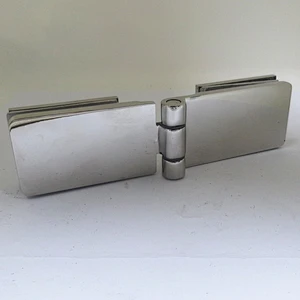 polish chrome shower door hinges glass to glass types