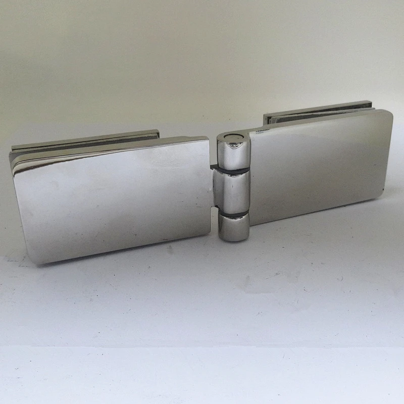 polish chrome shower door hinges glass to glass types