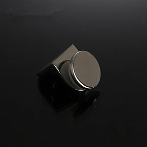 Zinc alloy Glass railing clamp round shower door clips