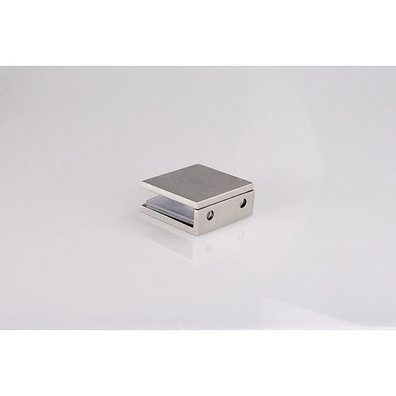 Glass door bracket square glass holding bracket shower door glass fixture