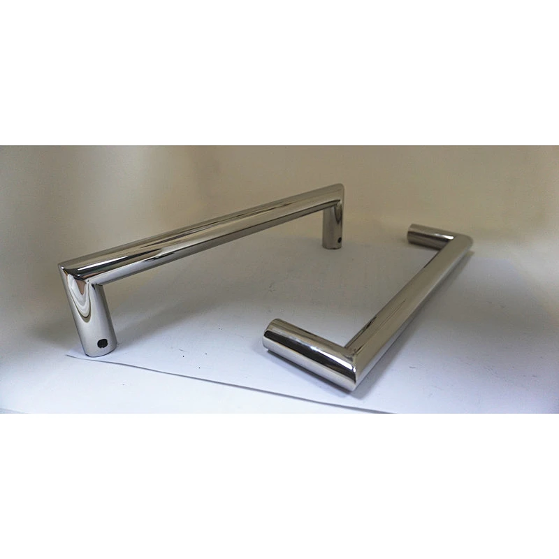 mirror finish stainless steel 304 glass shower door handle
