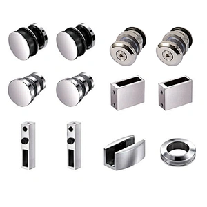 Stainless Steel 304 Frameless Sliding Shower Door Rollers