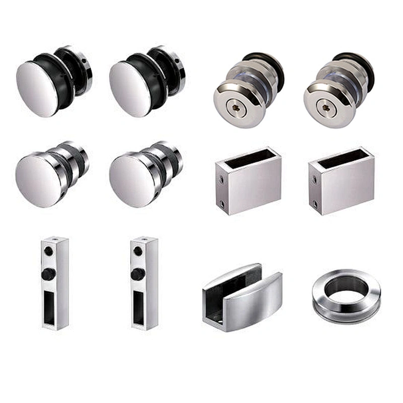Stainless Steel 304 Frameless Sliding Shower Door Rollers