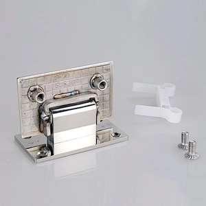 Stainless Steel Wall to Glass Mount Shower Door Hinge