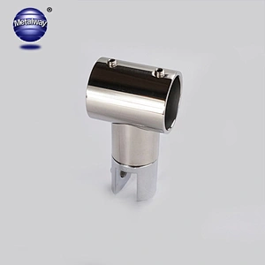 chrome brass diameter 25mm tube connectors