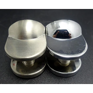 zcin alloy chrome finish cabinet glass clips holding shelf clip