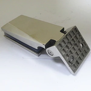 polish chrome curve glass shower screen hinges