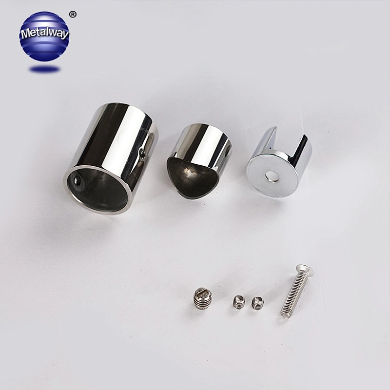 chrome brass diameter 25mm tube connectors