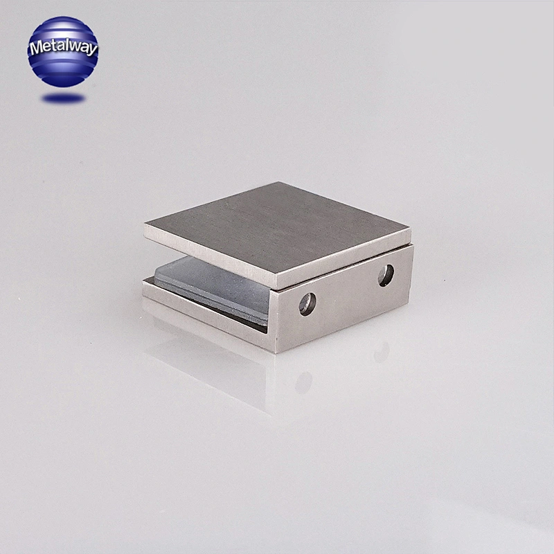Stainless steel shower room glass door wall mount clamps