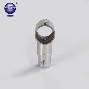 chrome brass diameter 25mm tube connectors