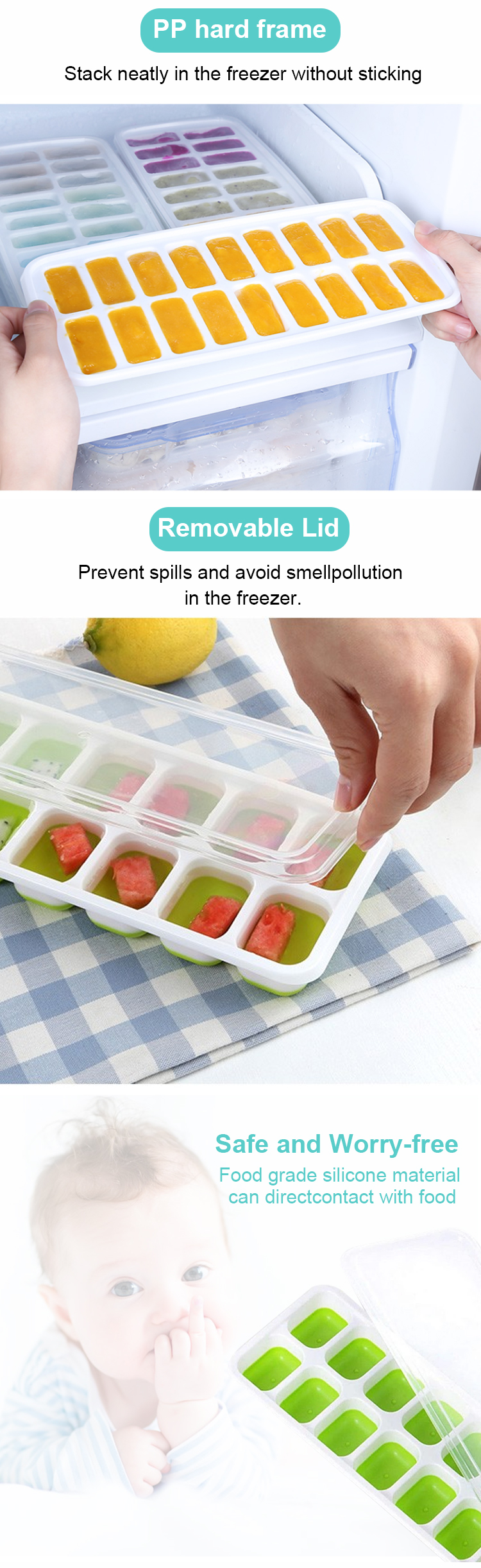 ice cube tray with lid