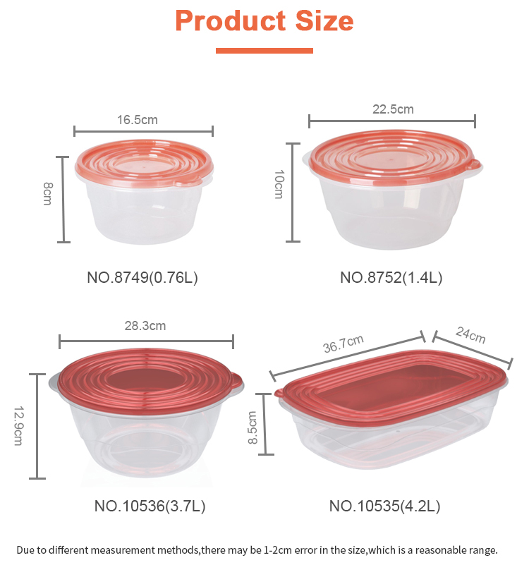 airtight food storage containers