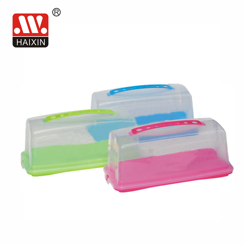 plastic rectangular cake container