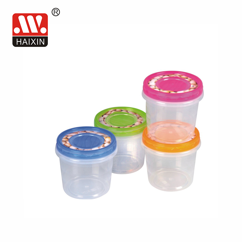 plastic food storage canister