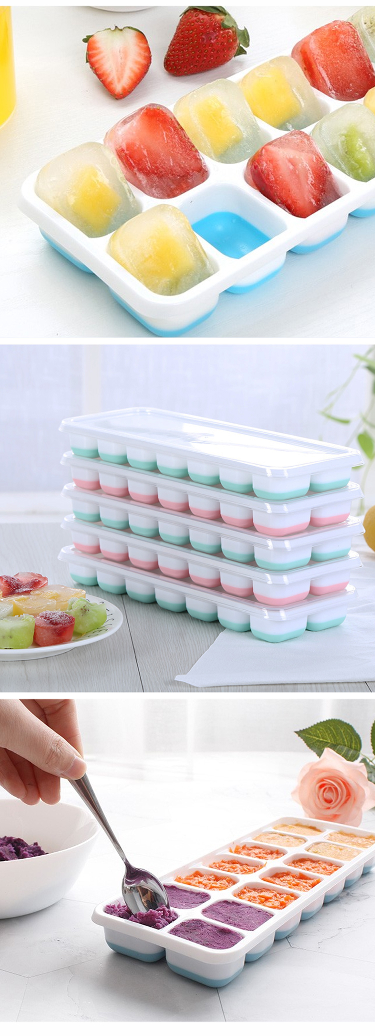 ice cube tray with lid