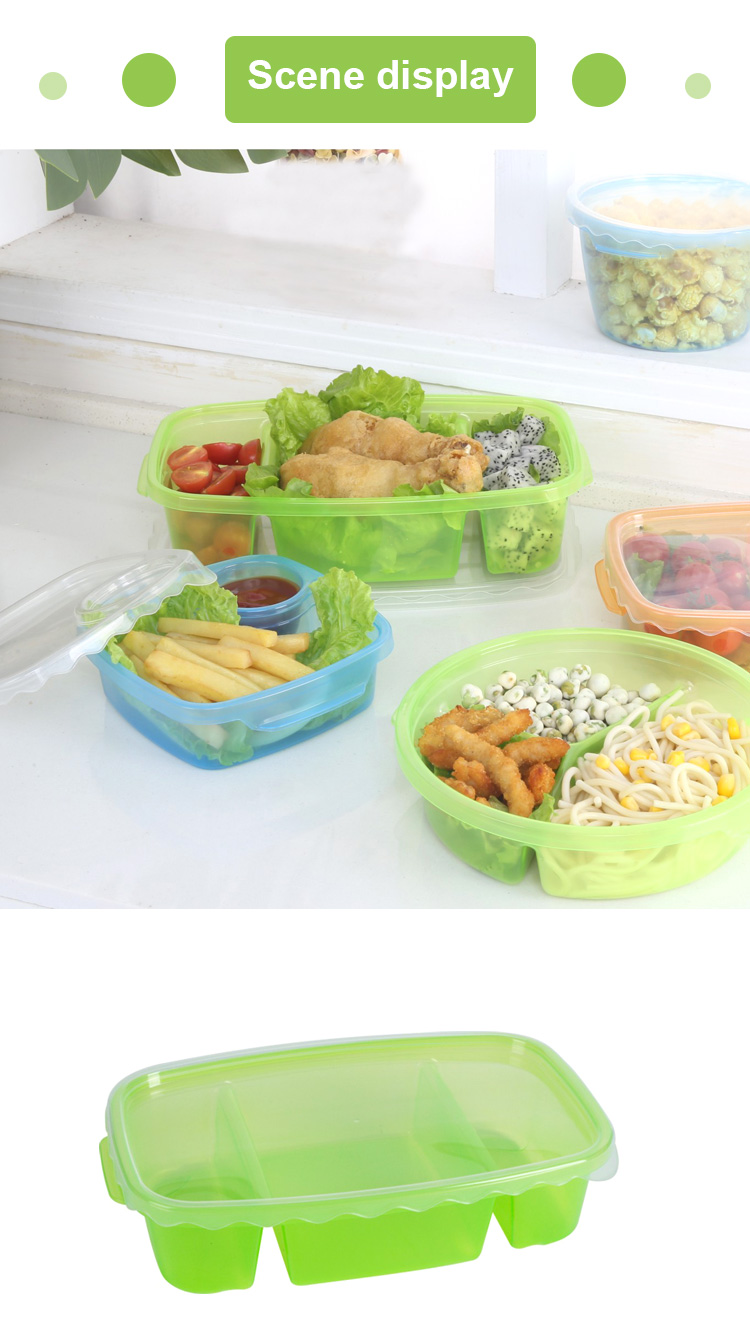 lunch box with compartments