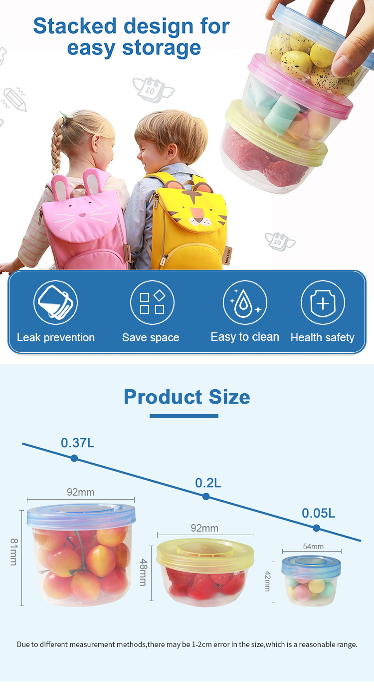 food storage with lid