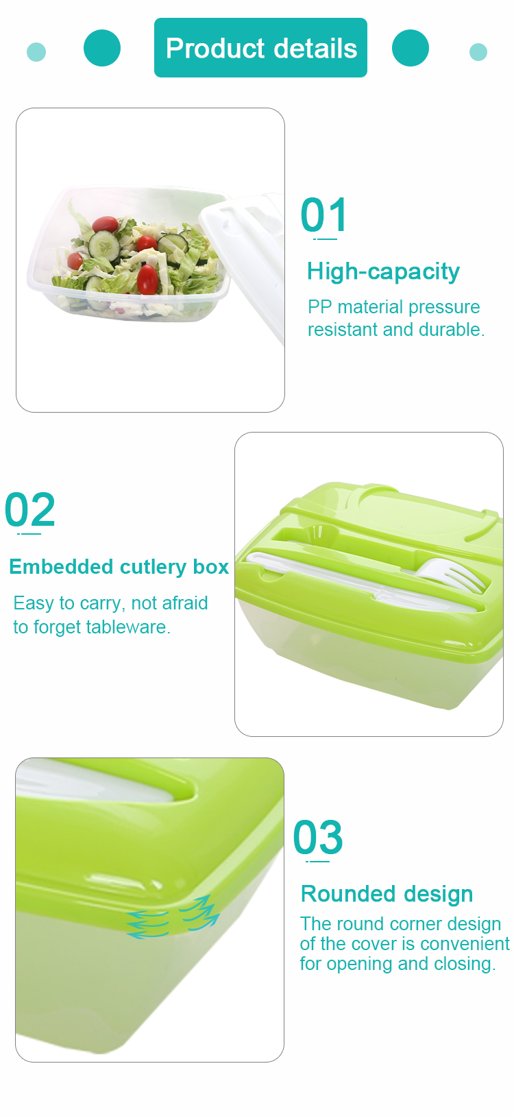 biodegradable take out food container