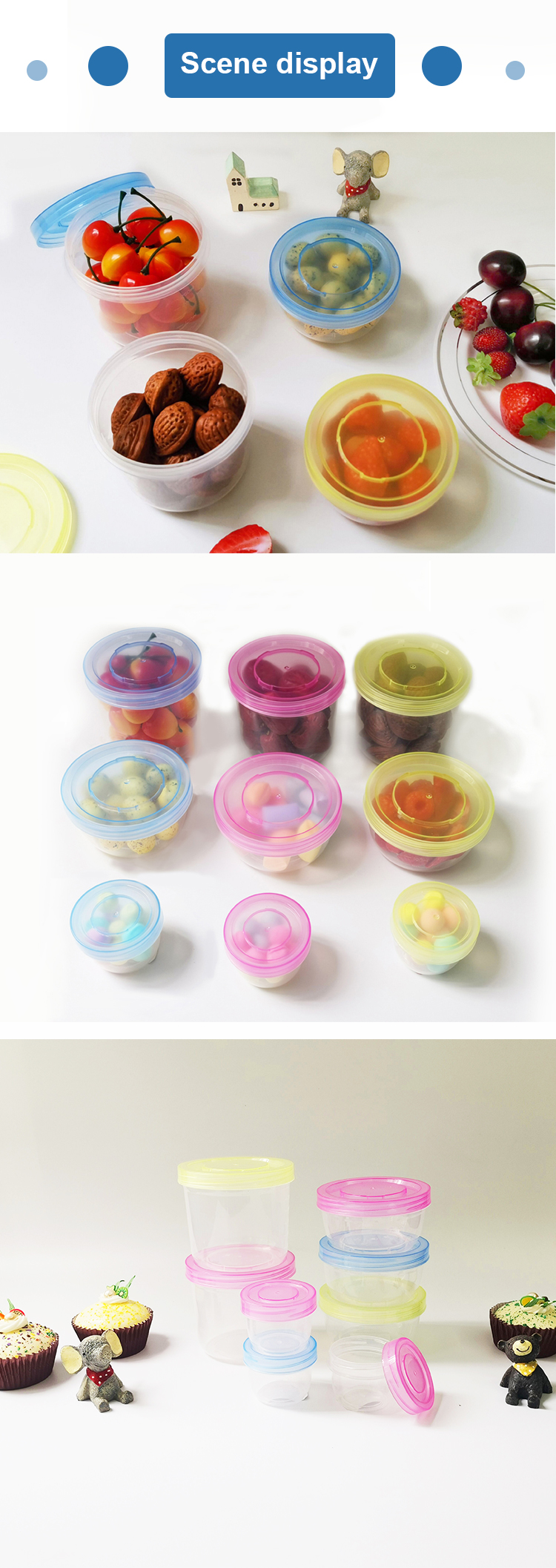 food storage with lid