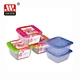 plastic containers with lid