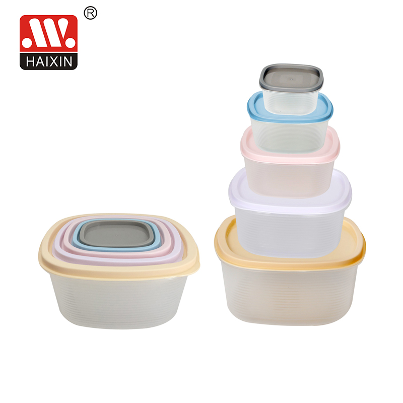 plastic food storage box set