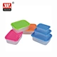 food plastic clear container