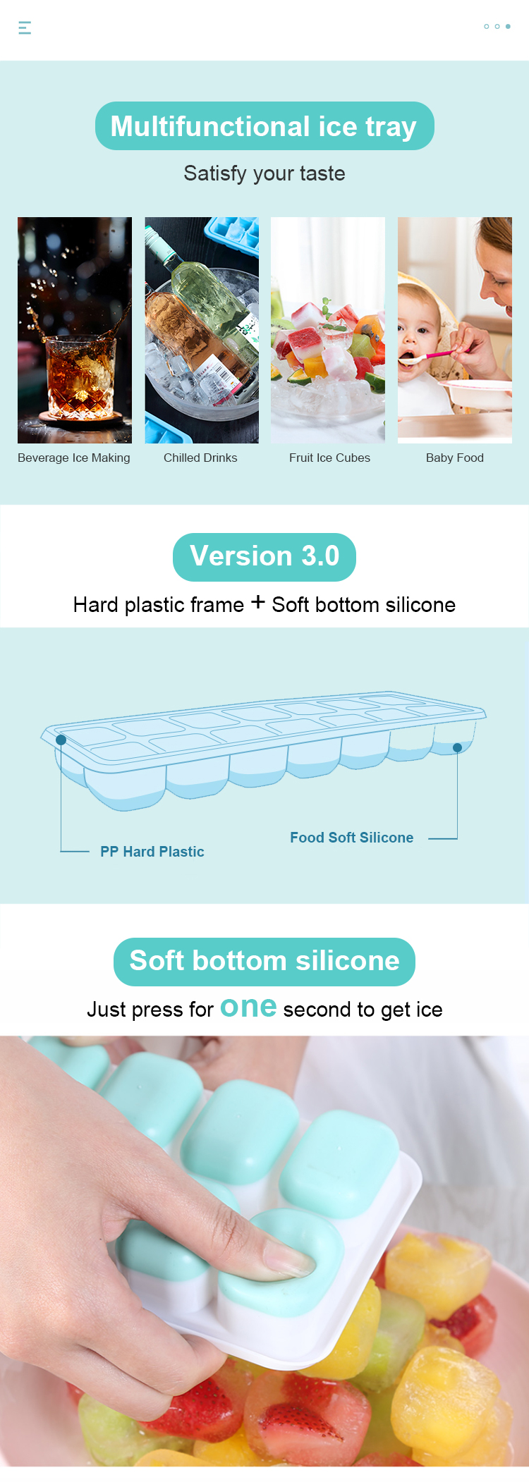 ice cube tray with lid