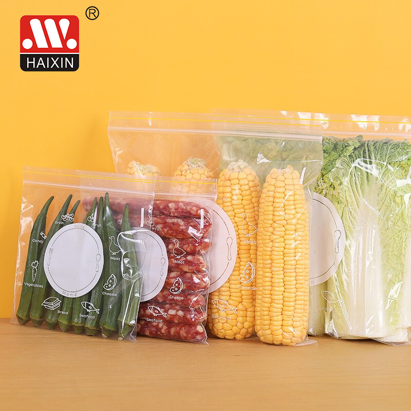 self sealing clear plastic bag