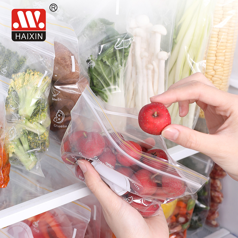 self sealing clear plastic bag
