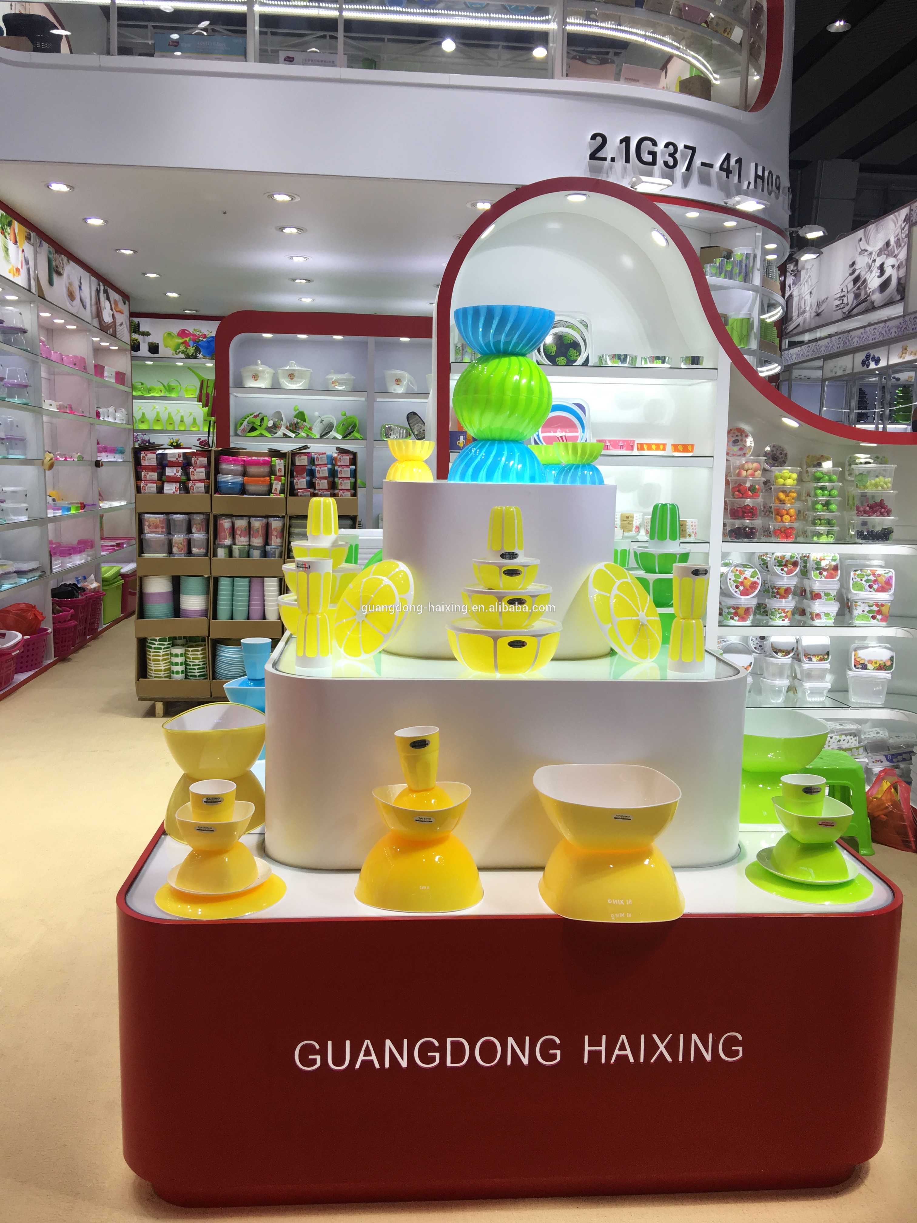 plastic double color lemon cup