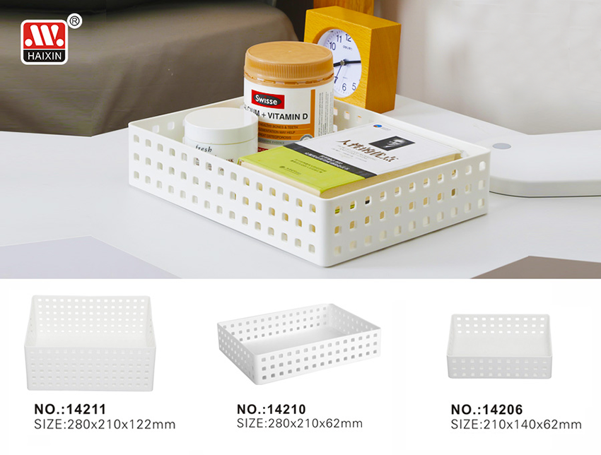 stackable plastic baskets