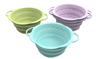 colander with handle