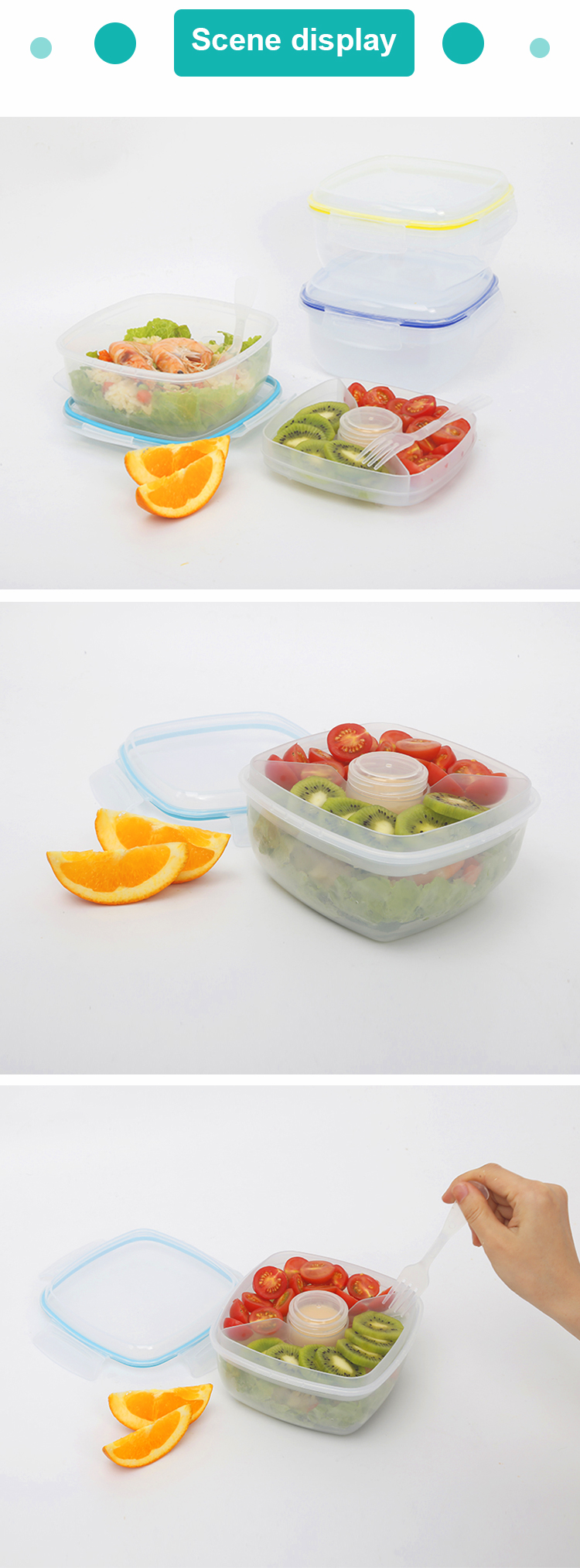 clear food container
