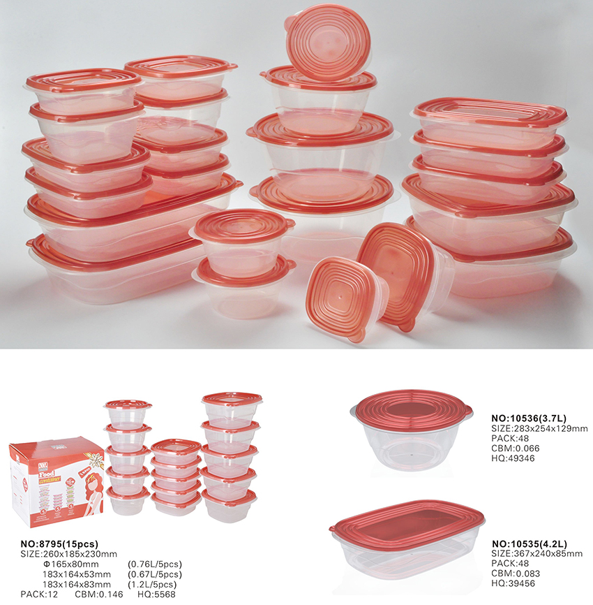 plastic storage containers with lid