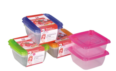 plastic containers with lid