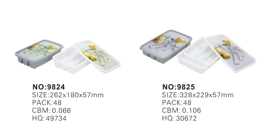 Plastic Colander knife fork Set plate dish cutlery box