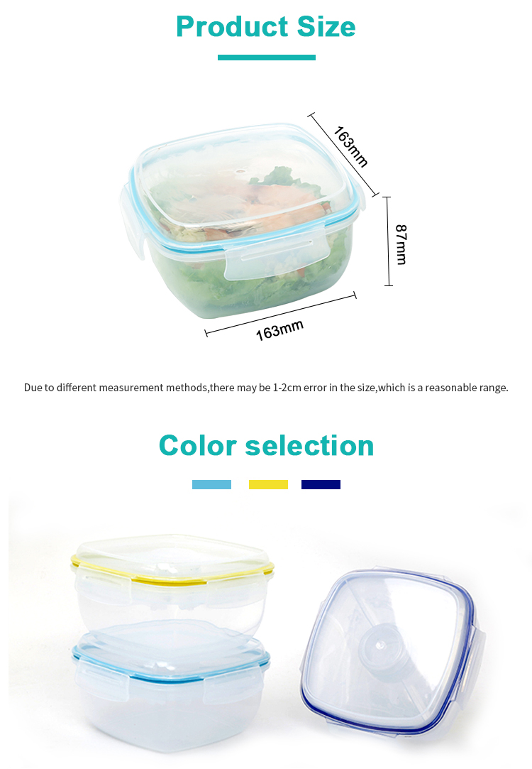 clear food container