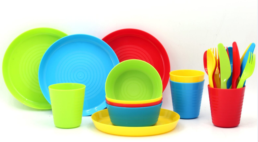 pp plastic round plate