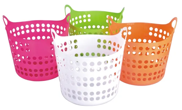 round laundry basket