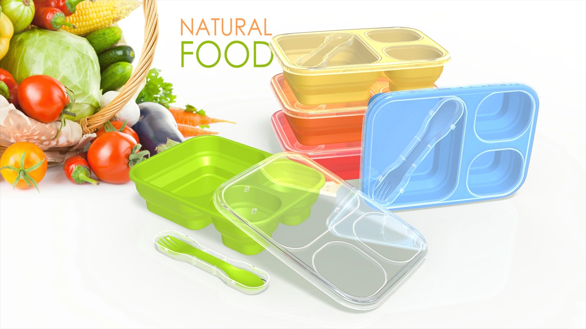 storage container with lid