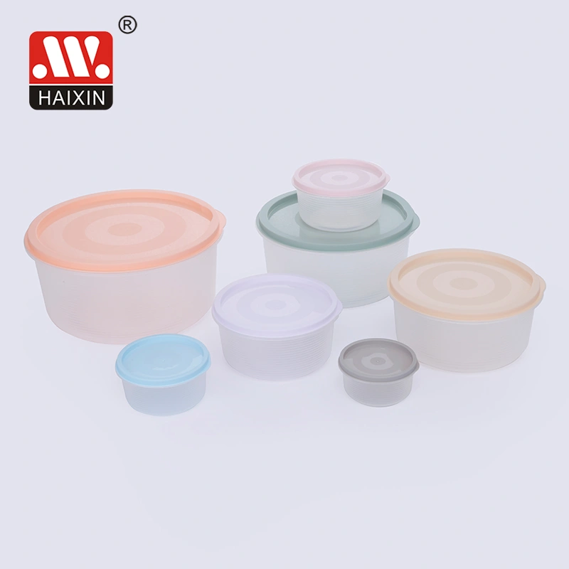 plastic round containers with lids