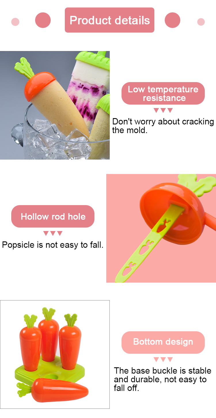 plastic Ice pop maker