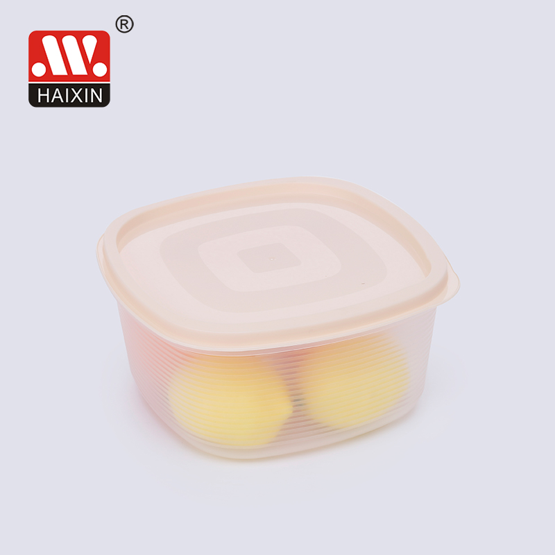 plastic food storage container square